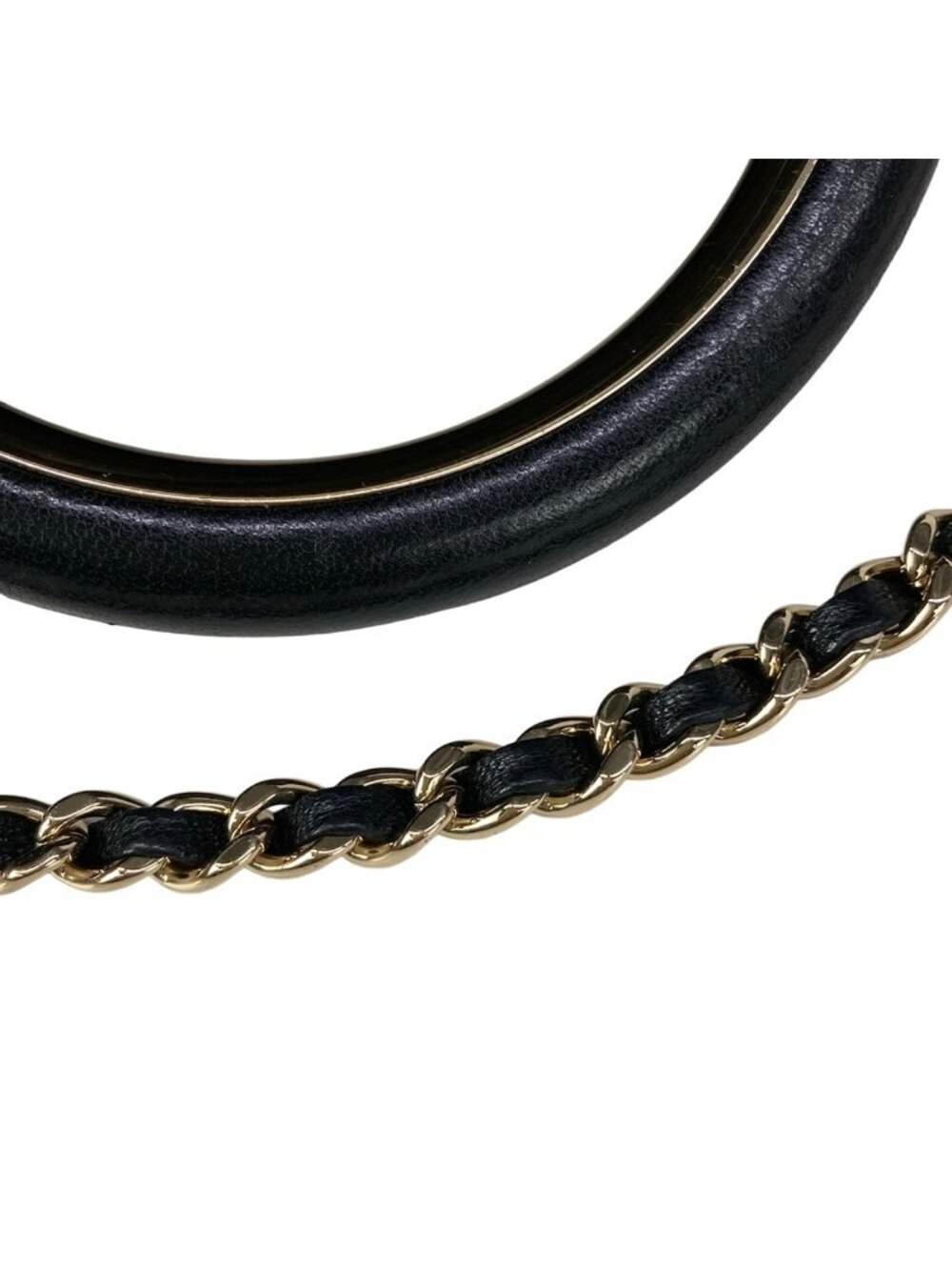 ★SOLD★ Chanel Vanity Bag Casematelasse Black Gold Lambskin - Picture 13 of 15